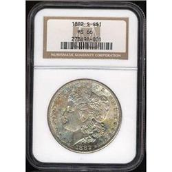 1882-S Morgan Dollar NGC MS66