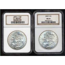 1882-S Morgan Dollar NGC MS64
