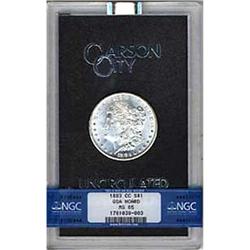 1883-CC Morgan $1 GSA Hoard NGC MS65
