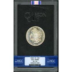 1883-CC Morgan Dollar GSA NGC MS64