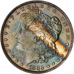 1883-O Morgan Dollar NGC MS65