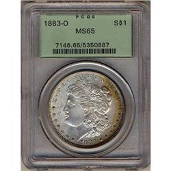 1883-O Morgan Dollar PCGS MS65