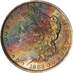 1883-O Morgan Dollar NGC MS64