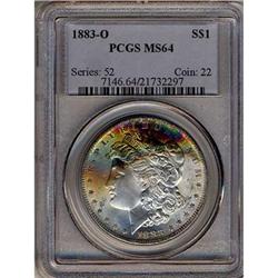 1883-O Morgan Dollar PCGS MS64