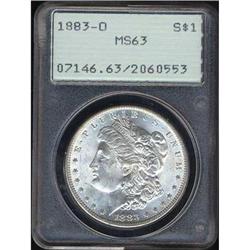 1883-O Morgan Dollar PCGS MS63