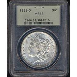 1883-O Morgan Dollar PCGS MS63