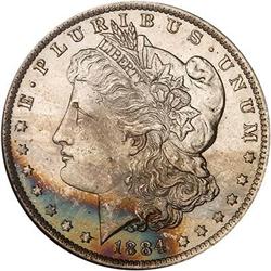 1884-O Morgan Dollar NGC MS64