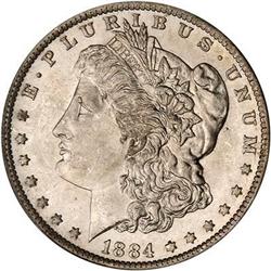 1884-O Morgan Dollar ICG MS64