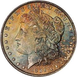 1884-O Morgan Dollar ICG MS64