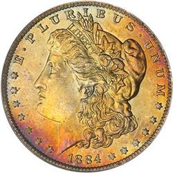 1884-O Morgan Dollar ICG MS64