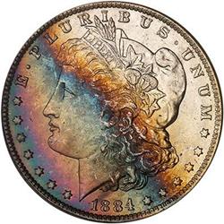 1884-O Morgan Dollar ICG MS64