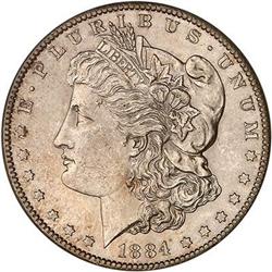 1884-S Morgan Dollar PCGS MS62