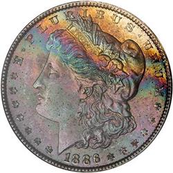 1886 Morgan Dollar NGC MS65