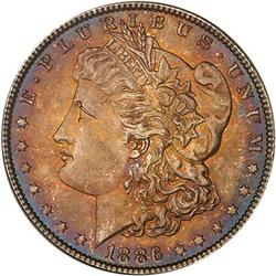 1886 Morgan Dollar PCGS MS65