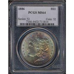 1886 Morgan Dollar PCGS MS64