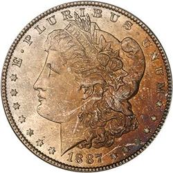 1887 Morgan Dollar PCGS MS64