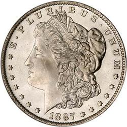1887-O Morgan Dollar PCGS MS64