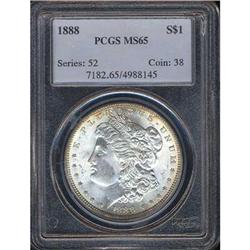 1888 Morgan Dollar PCGS MS65