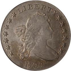 1799 Draped Bust Dollar PCGS XF40