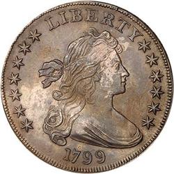 1799 Draped Bust $1 RAW