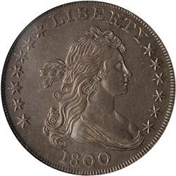 1800 Draped Bust S$1 NGC AU58