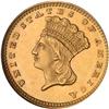 Image 1 : 1871 $1 Gold Indian NGC MS64