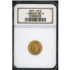 Image 1 : 1873 $2.50 Liberty. Closed 3 NGC MS62