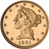 Image 1 : 1891 $5 Lib Triple Struck W/Rev Rotation PR64 Ultra Cam