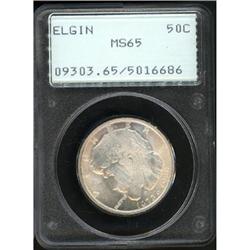 1936 Elgin 50c PCGS MS65