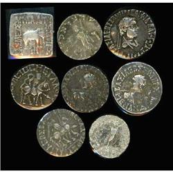 8 Silver Drachms of Baktria