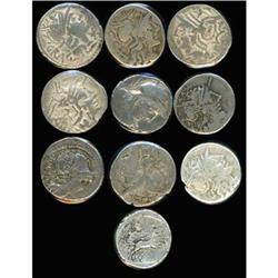 Roman Republic. 10 Silver Denarii