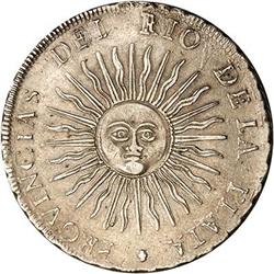 Argentina. Rio de la Plata, 1813 Extremely Fine