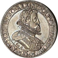 Austria. Rudolph II, 1576-1612, 1604 Extremely Fine