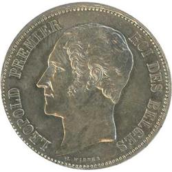Belgium. Leopold I, 1831-1865, 1853 Uncirculated