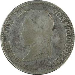Bolivia. Republic, 1859 P VG/Fine