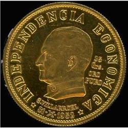 Bolivia. Republic, 1952 Prooflike Uncirculated