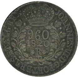 Brazil. Joao VI, 1818-1822, 1820 R Extremely Fine