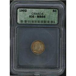 Canada. Confederation, 1902 ICG MS 66