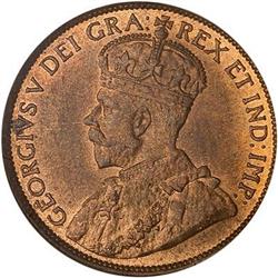 Canada. 1913 Cent. NGC MS65 RB