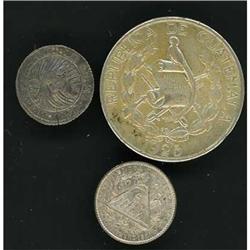 Central America, Lot of Three Minors