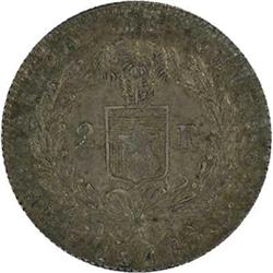 Chile. Republic, 1843 IJ Uncirculated