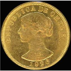 Chile. Republic, 1926 Brilliant Uncirculated