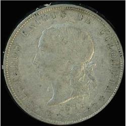 Colombia. Republic, 1886/4 Nearly Extremely Fine