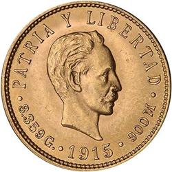 Cuba. Republic, 1915 Uncirculated