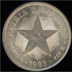 Cuba. Republic, 1933 Brilliant Uncirculated