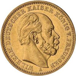 Prussia. Wilhelm I, 1861-1888, 1883 MS 61 NGC