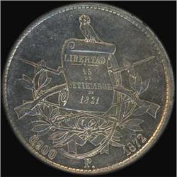 Guatemala. Republic, 1872 P Extremely Fine