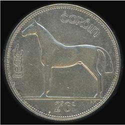 Ireland. Irish Free State, 1/ 2 Crown, 1934 Ext. Fine