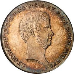 Tuscany. Leopold II, 1849-1859, 1859 NGC MS 63