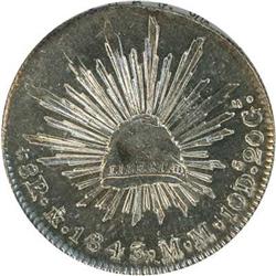 Mexico. Republic, 8 Reales, 1843 MM Brilliant Unc.